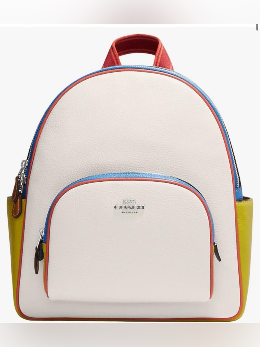2. Coach Court Colour Block Backpack